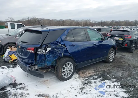 2022 Chevrolet Equinox Awd Ls from USA, damaged, VIN 3GNAXSEV0NS216888
